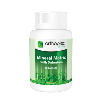 Orthoplex Green Mineral Matrix with Selenium 60t