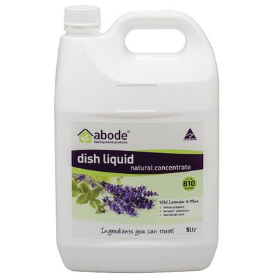 Abode Dish Liquid Concentrate Lavender Mint 5L