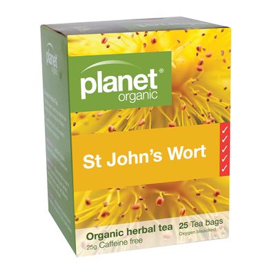 Planet Organic St John's Wort Herbal Tea x 25 Tea Bags