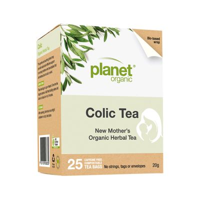 Planet Organic Mothers | Colic Tea Herbal Tea Bags
