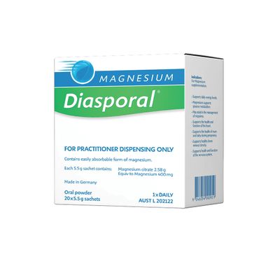 BioPractica Magnesium Diasporal 5.5g x 20 Sachets