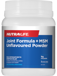 Nutrlife Glucosamine Chondroitin MSM Joint Food | Unflavoured