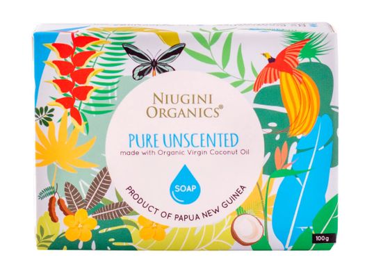 Niugini Organics Coconut Oil Soap | Pure Unscented