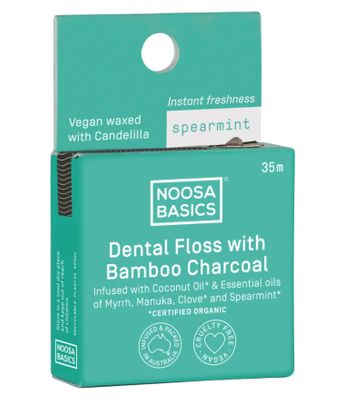 Noosa Basics | Dental Floss with Activated Charcoal