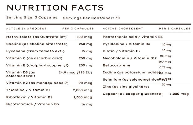 NURI Prenatal Support [ HIM ] Ingredients