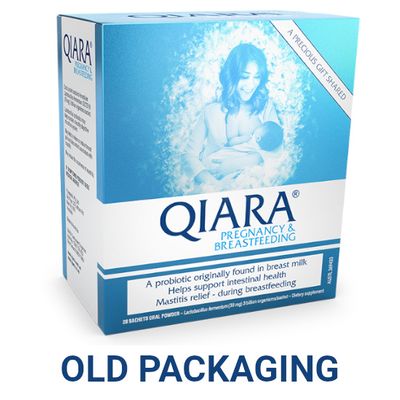 Qiara Pregnancy old packaging