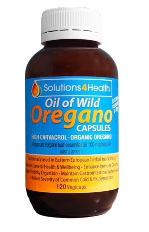 Solutions 4 Health Wild Oregano Oil Capsules