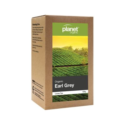 Planet Organic Earl Grey Loose Leaf Tea 125g