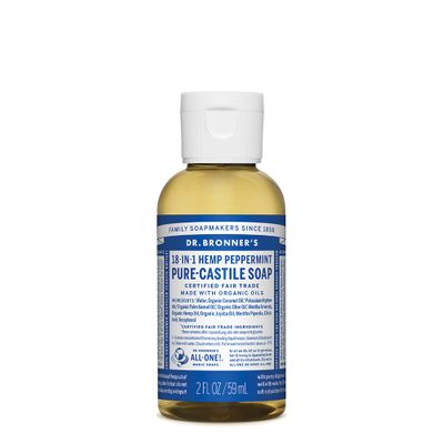 Dr. Bronner's Pure-Castile Soap Liquid Peppermint 59ml