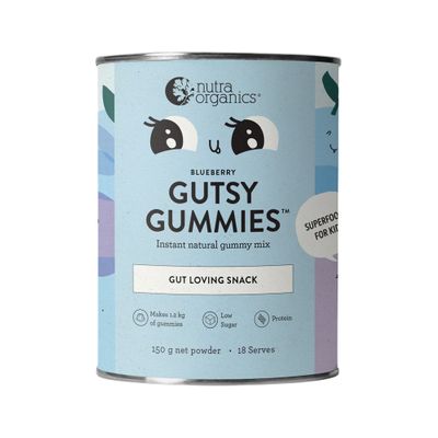 Nutra Organics Kids | Gutsy Gummies | Blueberry