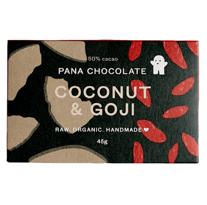 Pana Chocolate Goji + Coconut