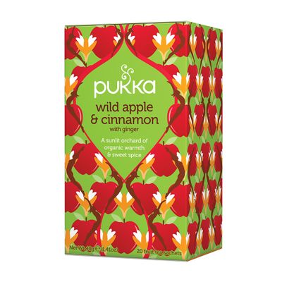 Pukka Wild Apple and Cinnamon x 20 Tea Bags