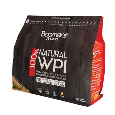 Boomers 100% Whey Protein Isolate 1kg