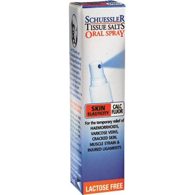 Schuessler Tissue Salts Calc Fluor Skin Elasticity Spray