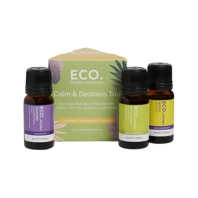 ECO Aroma Essential Oil Trio Calm and Destress 10ml x 3 Pack