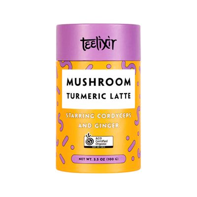 Teelixir Organic Mushroom Latte Turmeric 100g