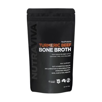 NutraViva NesProteins | Bone Broth Turmeric Beef 100g