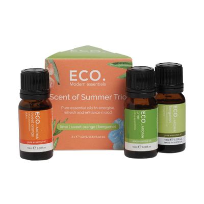 ECO Aroma Essential Oil Trio Scents of Summer 10ml x 3 Pack