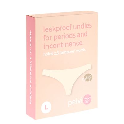 Pelvi Underwear Leakproof Bikini Beige L