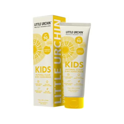 Little Urchin Natural Sunscreen Clear Zinc | Kids SPF50+