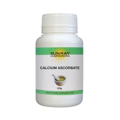 Sunray Calcium Ascorbate 125g