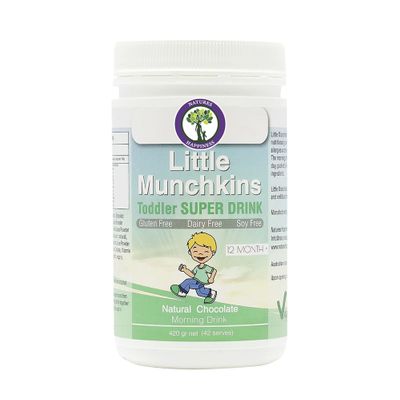 Nat Happiness Lit Munchkins Toddler Drink Morning Choc 420g
