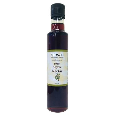 Carwari Organic Agave Nectar Dark 350g