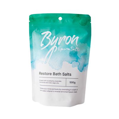 Byron Epsom Salts Restore Bath Salts 500g