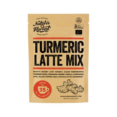 Nature's Harvest Organic Turmeric Latte Mix