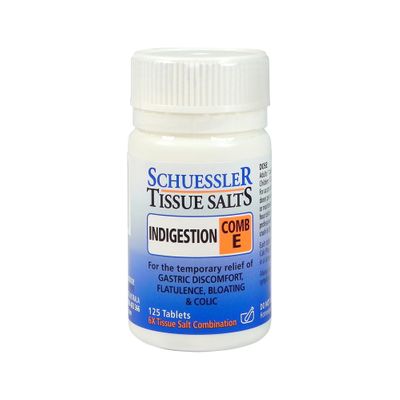 Schuessler Tissue Salts Comb E Indigestion Tablets