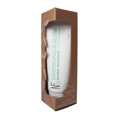 The Nat Family Co Natural Toothpaste Whitening and Glow 100g