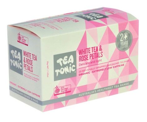 Tea Tonic White Tea & Rose Petals Tea