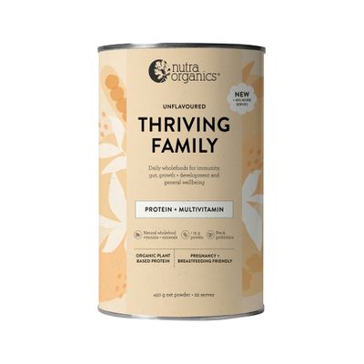 Nutra Organics Thriving Family Protein | Unflavoured