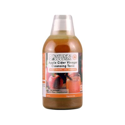 Nature's Goodness Apple Cider Vinegar Cleansing Tonic 500ml