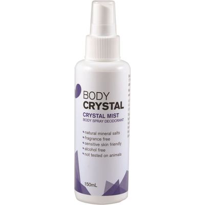 Body Crystal Body Spray Deo Cryst Mist Frag Free 150ml