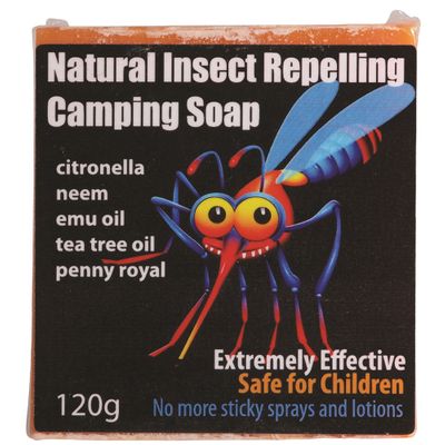 Only Emu Natural Insect Repelling Camping Soap 120g