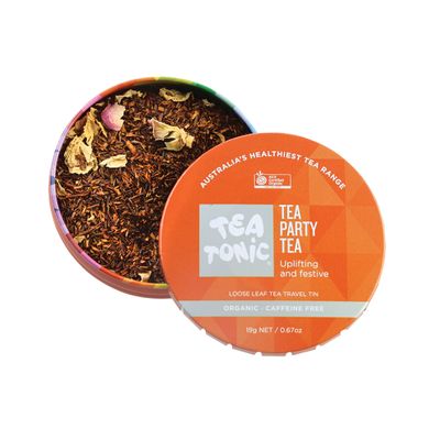 Tea Tonic Organic Tea Party Tea Travel Tin 15g