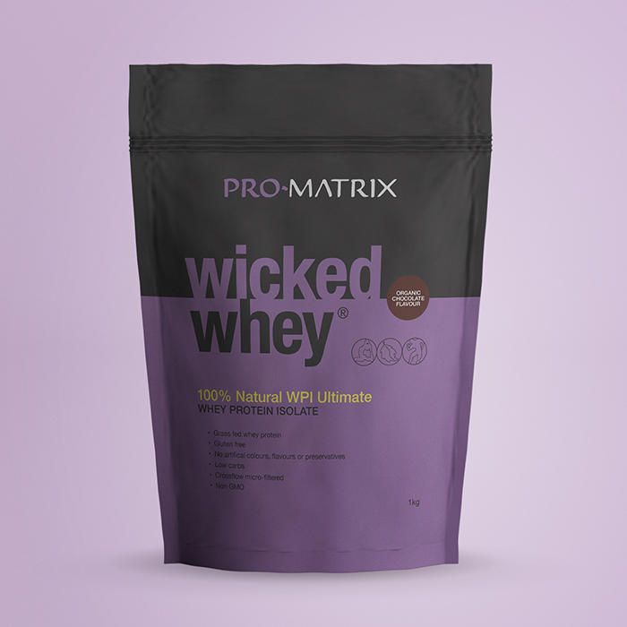 Promatrix Wicked Whey 1kg Wpi Chocolate Australian Vitamins