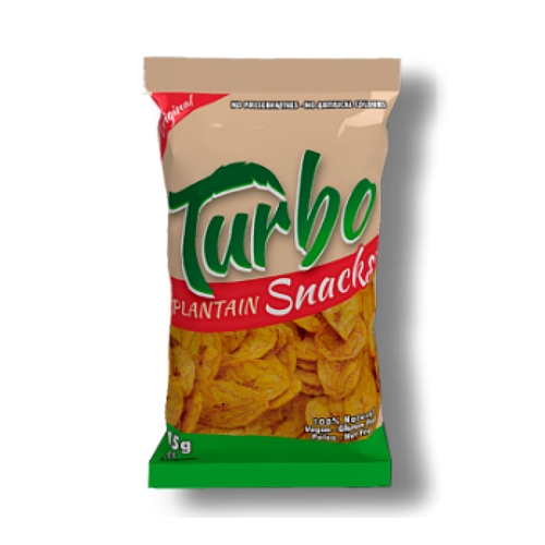 Turbo Snacks Plantain Chips Original Australian Vitamins