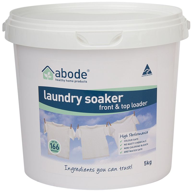 Abode Laundry Soak (front Top) High Performance 5kg Bucket Australian