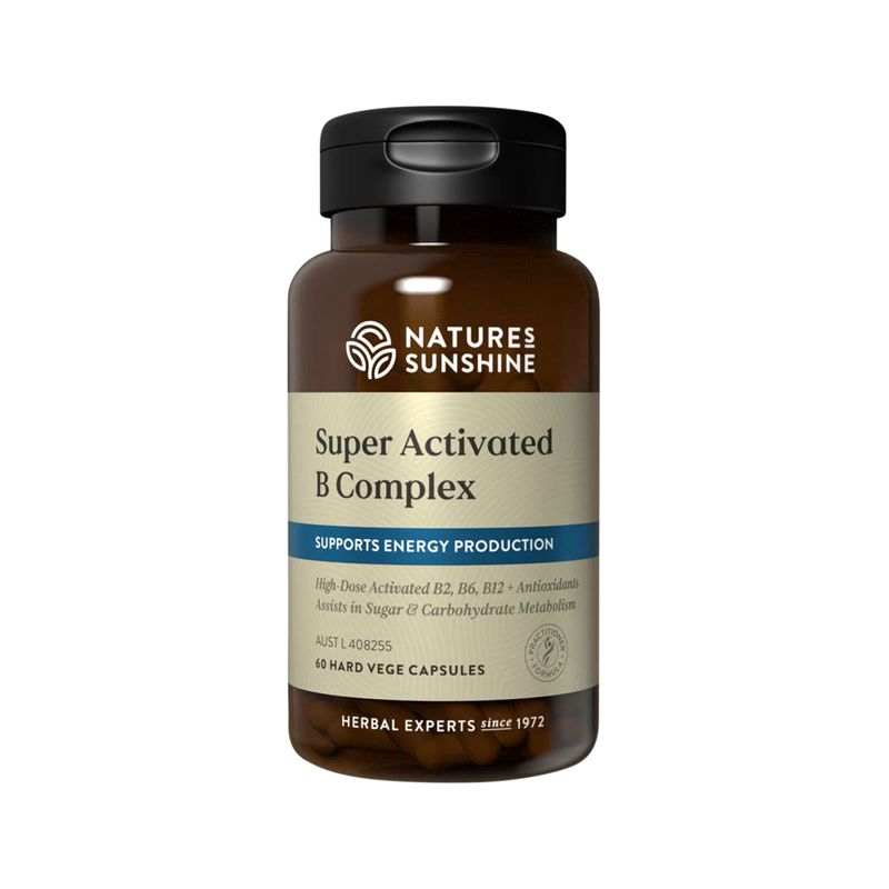 Nature's Sunshine Super Activated B Complex 60 Capsules | Australian ...