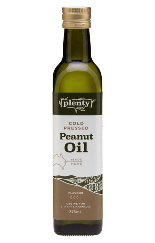Plenty Foods Peanut Oil Cold Pressed Australian Vitamins