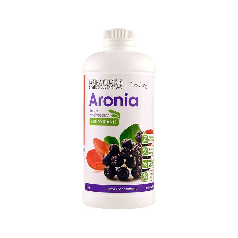 Nature's Goodness Aronia Juice Concentrate 1L Australian Vitamins