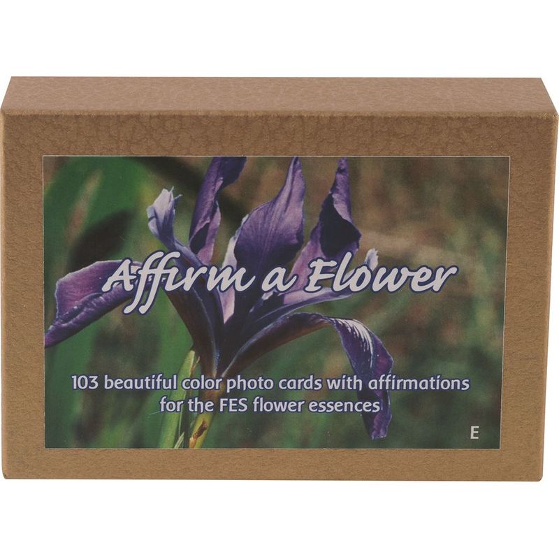 Fes Affirm A Flower Fes Flower Essences 103 Cards Australian Vitamins