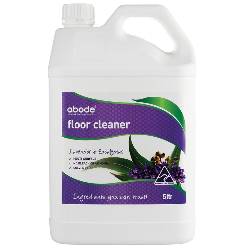 Abode Floor Cleaner Lavender And Eucalyptus 5l Australian Vitamins