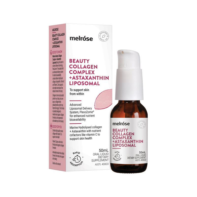 Melrose Liposomal Beauty Collagen Complex + Astaxanthin Australian