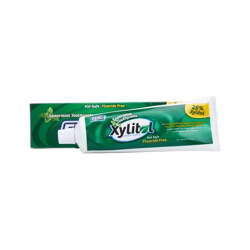 Epic Xylitol Toothpaste Spearmint (non Fluoride) 4.9oz Australian