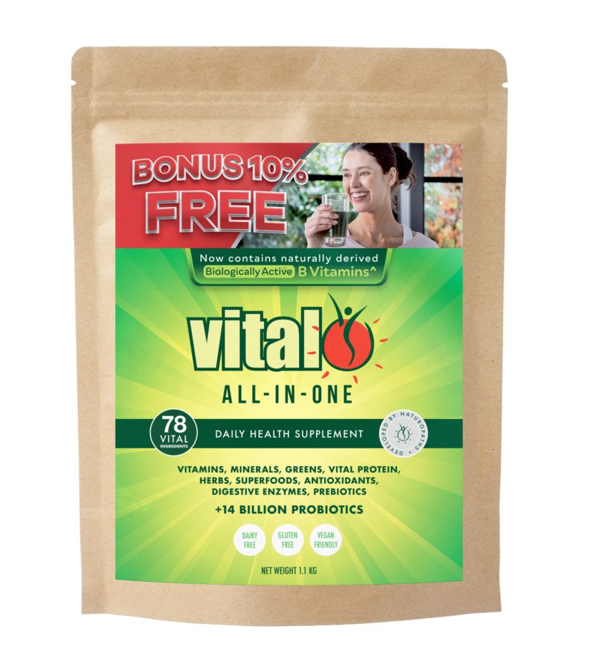 Vital Greens 1.1kg Bonus Bag Free Shipping Vital AllinOne
