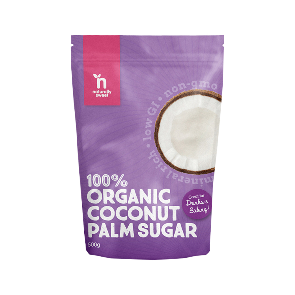 Naturally Sweet Organic Coconut Palm Sugar 500g Australian Vitamins