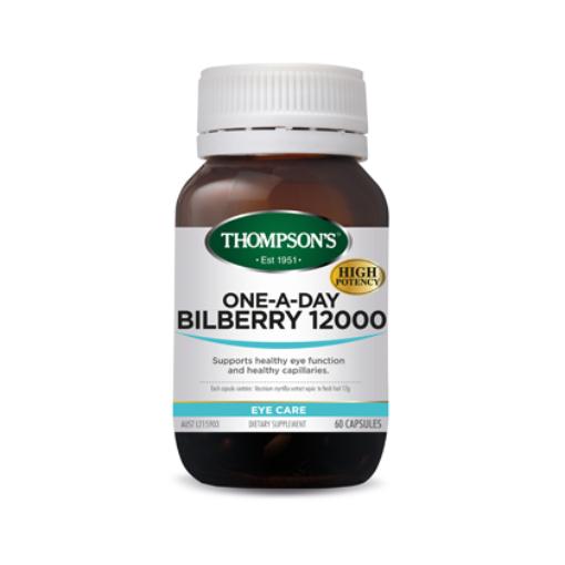 thompson's one a day bilberry 12000mg 60 capsules